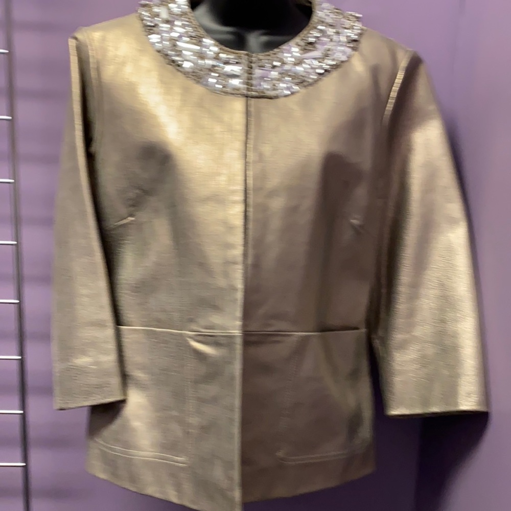 Chico’s Leather Jacket